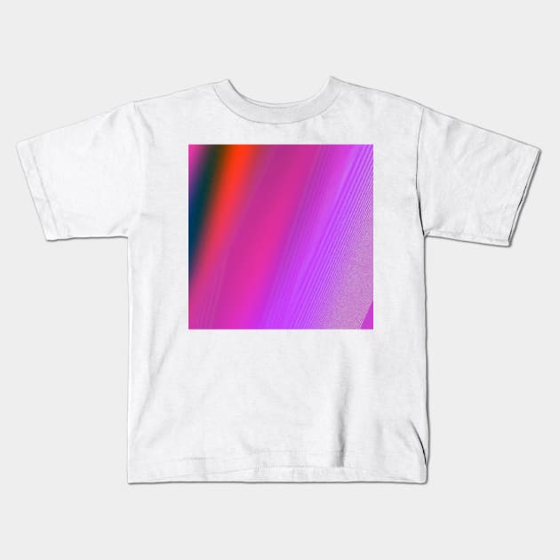 colorful abstract texture background pattern Kids T-Shirt by Artistic_st